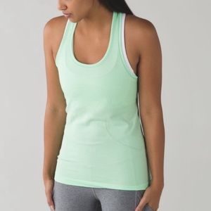 Light Green / Mint Lululemon Swifty Tank Top